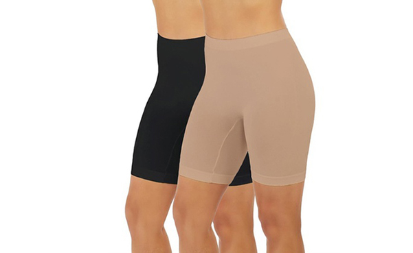 Women's Slimming Long-Length Shorts