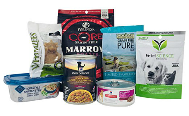 Dog Food Sample Box