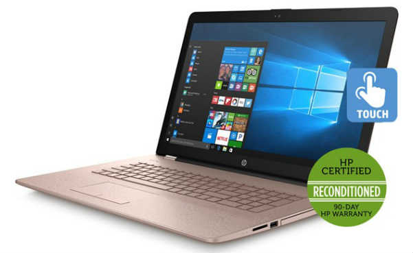HP 17-AK013CY 17.3" Notebook, HD+ Touchscreen