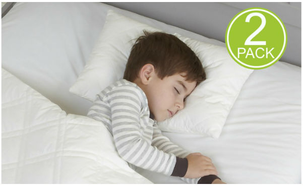 Toddler Sleep Pillow 100% Cotton Unbleached Organic