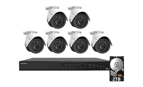 LaView 6 1080P IP Camera Security System