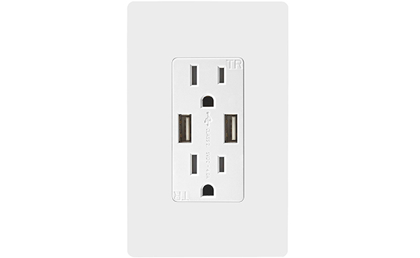 TOPGREENER High Speed USB Charger Outlet