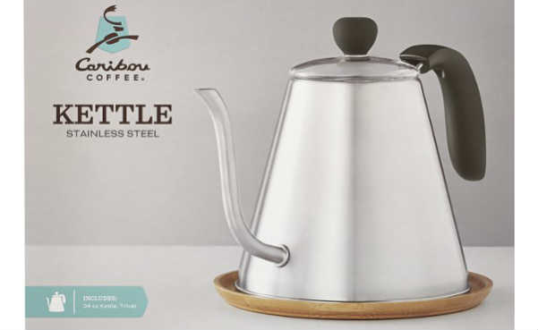 Caribou Stainless Steel Kettle