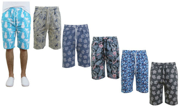 Men's Printed French Terry Shorts
