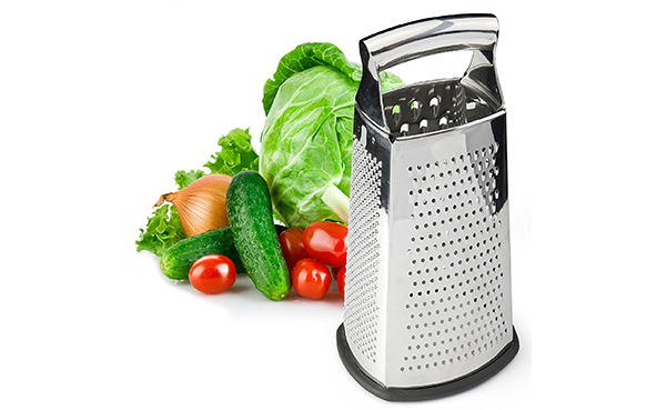 4-Sided Stainless Steel 10-inch Box Grater
