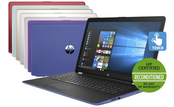 HP 17-inch Touch Laptop with Office365