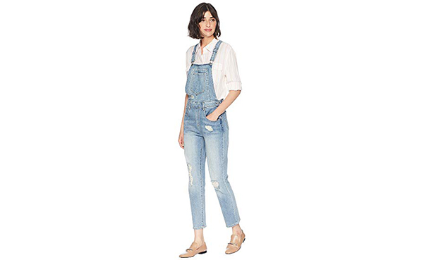 Juicy Couture Women's High-Waisted Denim Overall