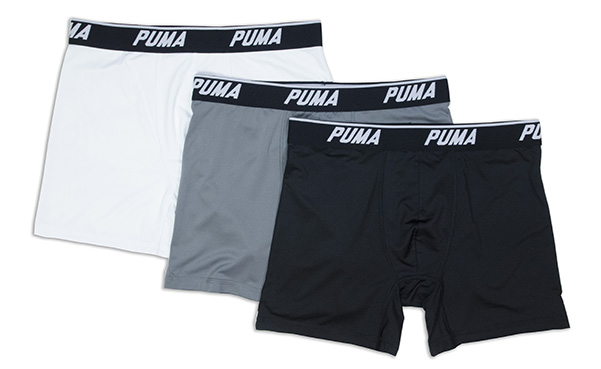 PUMA Men's Tech Boxer Briefs 6-Pack