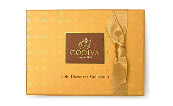 odiva Chocolatier 12 Piece Gold Discovery Gift Box
