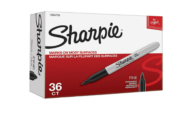 Permanent Markers Fine Point Black