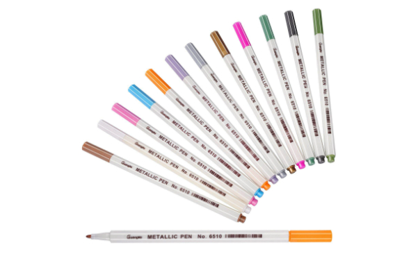 Shilor Metallic Markers Pens