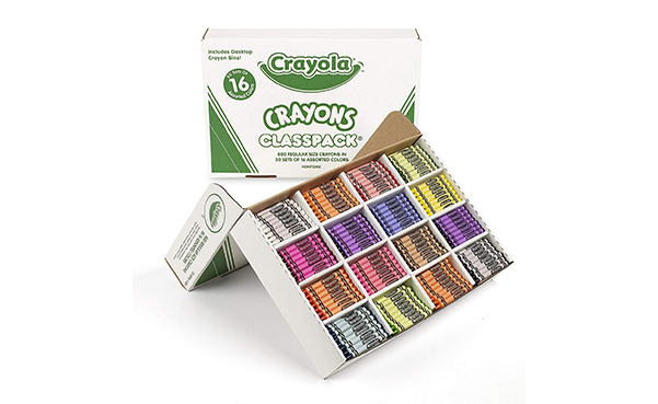 Crayola Bulk Crayons, 800 Count Classpack
