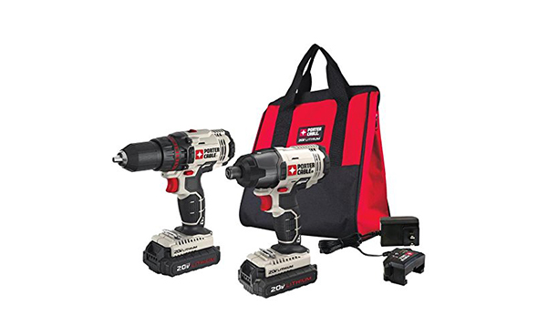 PORTER CABLE Cordless Drill and Impact Driver Combo Kit