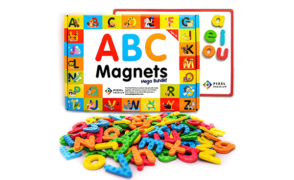 Pixel Premium ABC Magnets Gift Set
