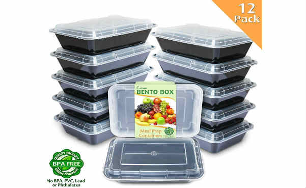 bento box Enther Meal Prep containers