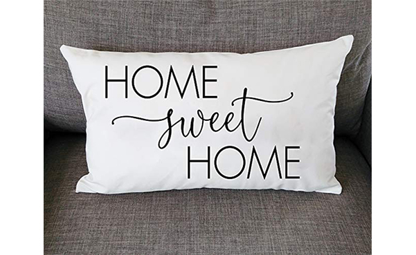 Home Sweet Home Throw Pillow