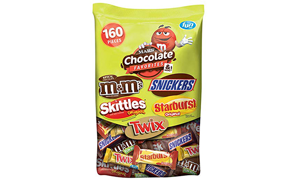 MARS Chocolate and More Halloween Candy Variety Mix 72.83-Ounce Stand-up Bag