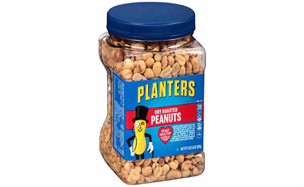 Planters dry roasted peanuts