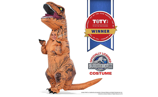 Rubie’s Jurassic World T-Rex Inflatable Costume