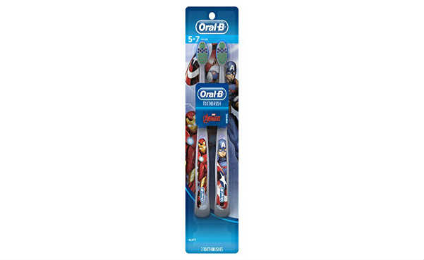 oral-b prohealth stages avengers toothbrush