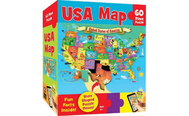 MasterPieces Explorer Kids - USA Map