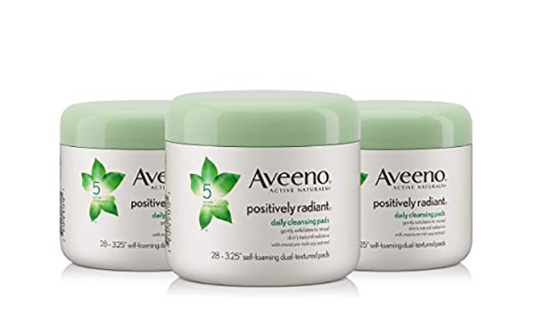 Aveeno Exfoliating Daily Cleansing Pads, Pack of 3