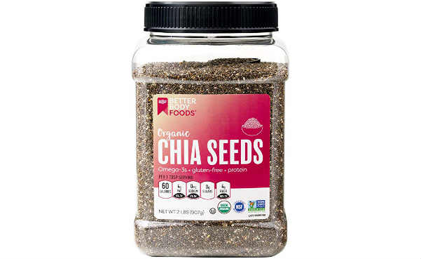 BetterBody Foods Organic Chia Seeds