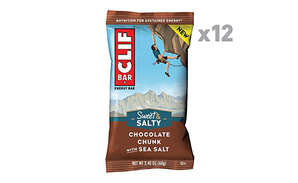 CLIF BAR Sweet & Salty Energy Bar, 12 Count