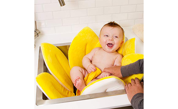 Canary Yellow Blooming Baby Bath