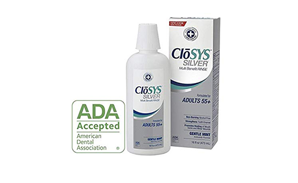 CloSYS Silver 2-Count Fluoride Mouthwash, 2 Count