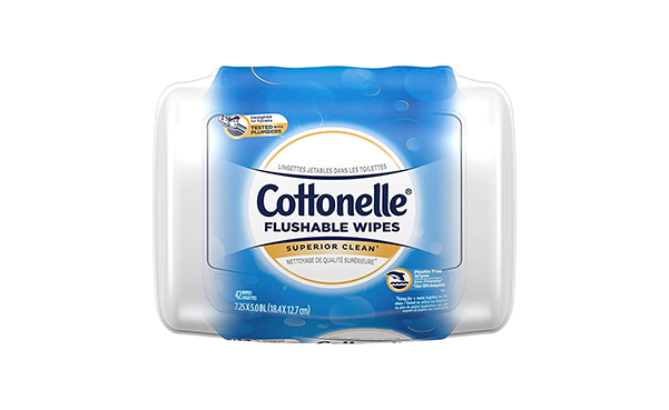 Cottonelle GentlePlus Flushable Wipes,