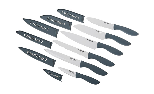 Cuisinart 12Pc Ceramic Coated Knife Set