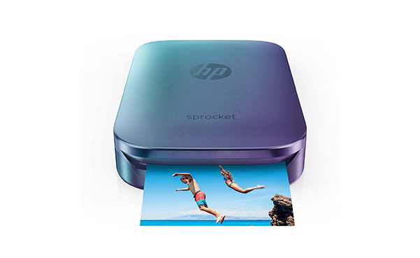 HP Blue Sprocket Portable Photo Printer