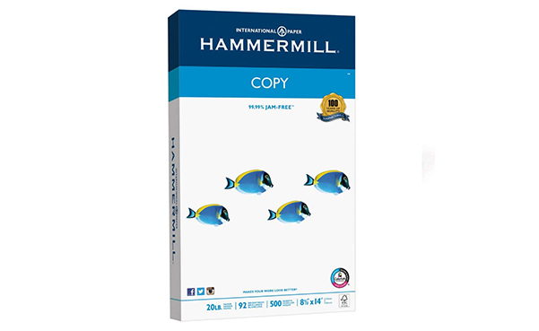 Hammermill Paper, Legal Size, 500 Sheets