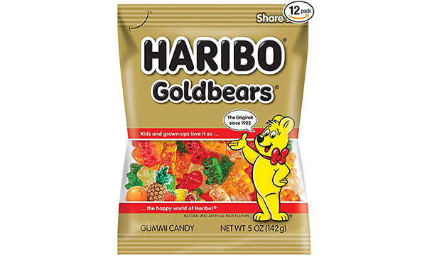 Haribo Gold-Bear Gummi Candy, Pack of 12