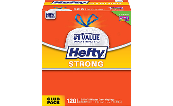 Hefty Strong Trash Garbage Bags