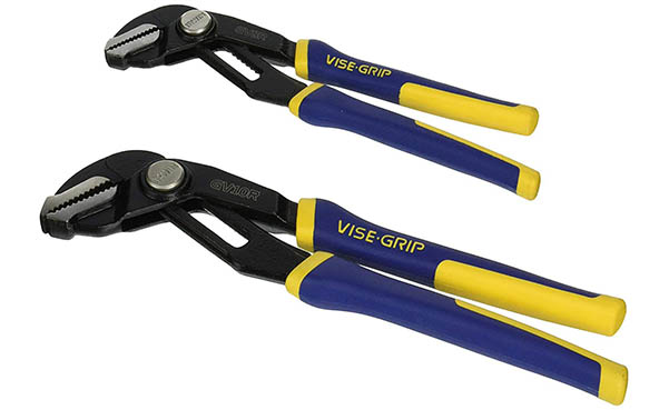 IRWIN Tools VISE-GRIP GrooveLock Pliers, 2 Pieces
