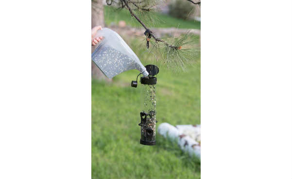 More Birds Stokes Select Bird Seed Container and Dispenser