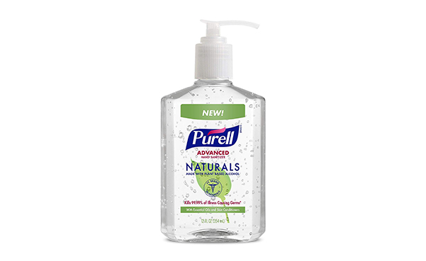 PURELL NATURALS Hand Sanitizer Gel, Pack of 12