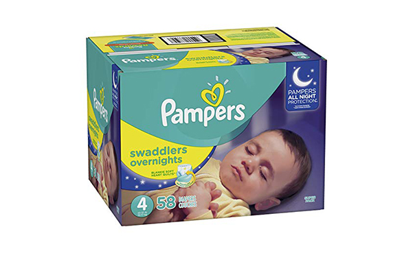 Pampers Swaddlers Overnights Disposable Diapers