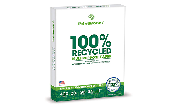 Printworks Recycled Multipurpose Paper, 400 sheets