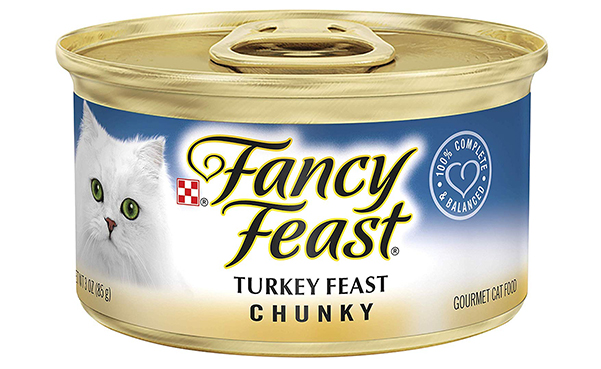 Purina Fancy Feast Turkey Wet Cat Food, 24 Cans