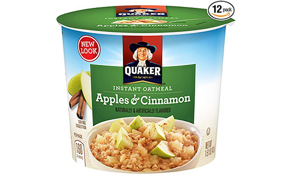 Quaker Instant Oatmeal Express Cups, 12 Cups