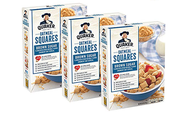 Quaker Oatmeal Squares Original, 3 Count