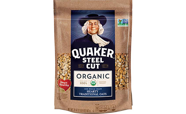 Quaker Organic Steel Cut Oatmeal