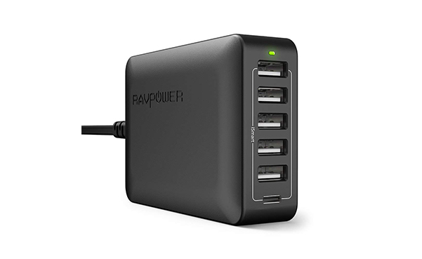 RAVPower 6-Port USB C Wall Charger