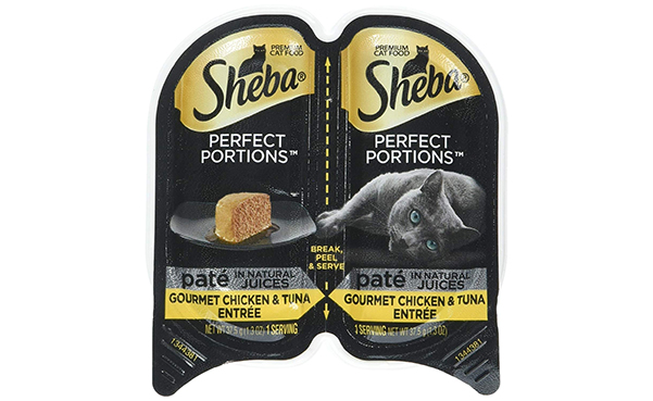 Sheba Wet Cat Food Trays Chicken & Tuna