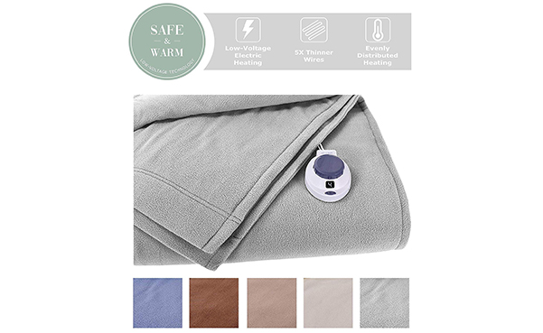 SoftHeat by Perfect Fit Electric Heated Blanket