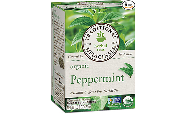 Traditional Medicinals Organic Peppermint Tea, Pack of 6