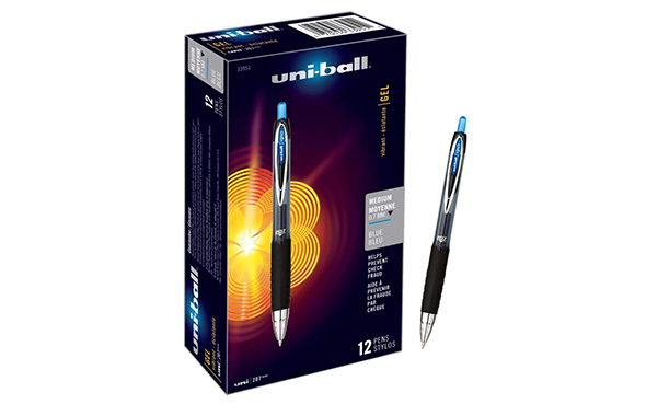 uni-ball 207 Retractable Gel Pens, Box of 12